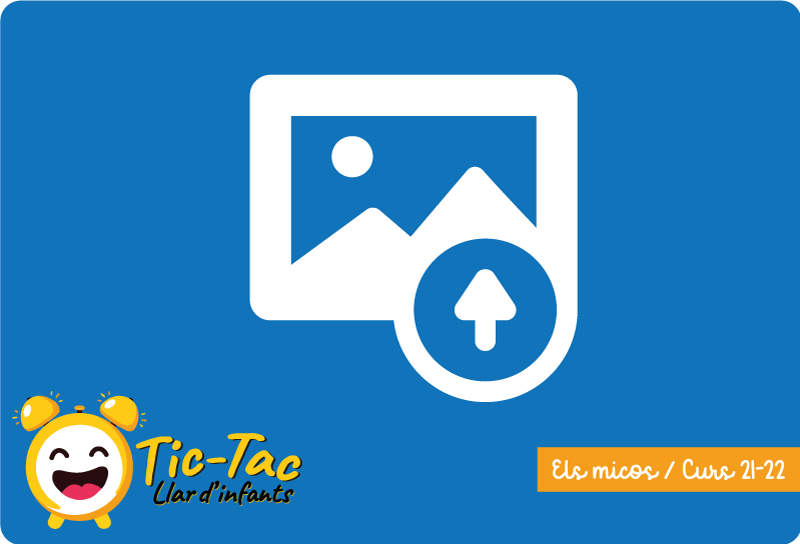 Pegatina para portátiles TIc-Tac Llar d'infants - TenVinilo