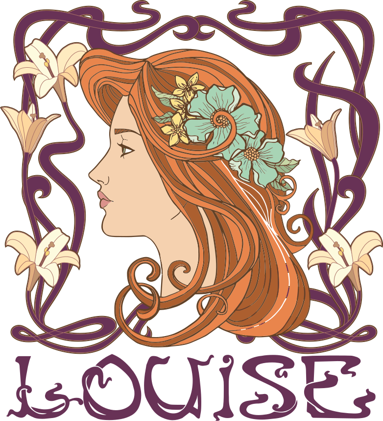 Personalized modern style vintage decal - TenStickers