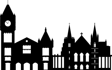 Autocolante decorativo skyline Perth - TenStickers