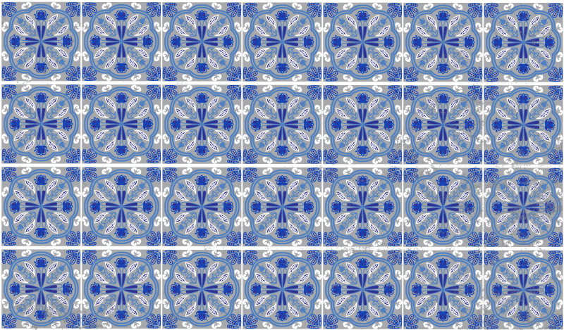 Lámina adhesiva mosaico vintage - TenVinilo