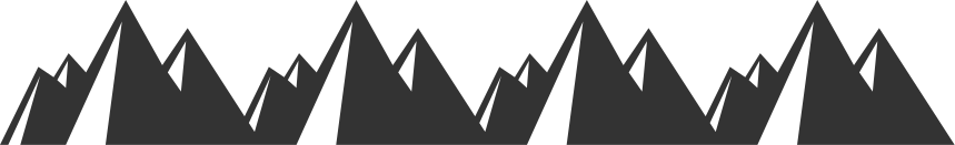 Camper sticker Hoge bergen - TenStickers