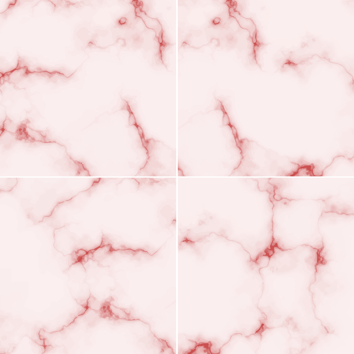 Tegelstickers keuken marmer roze - TenStickers