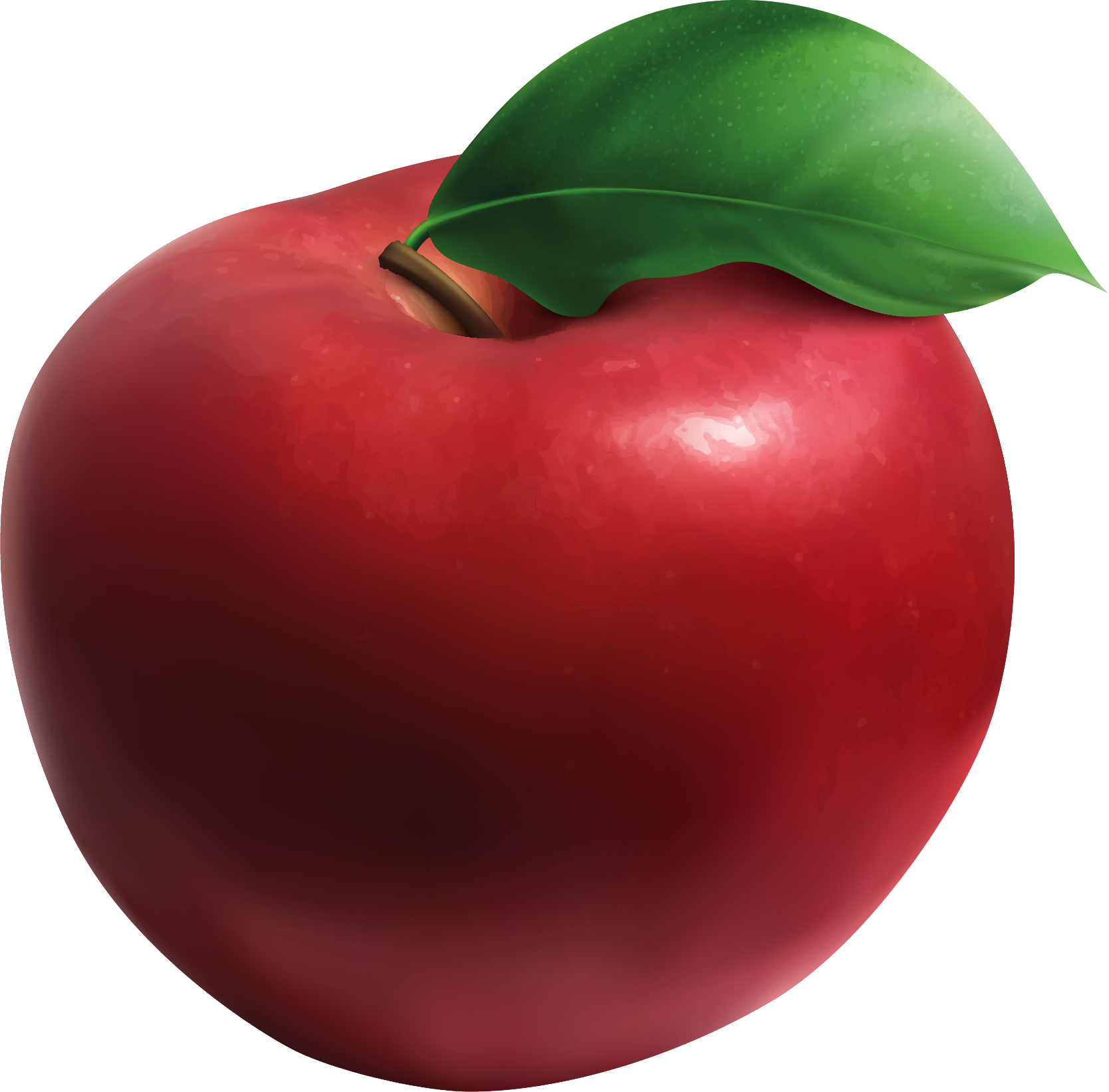 realistic-apple-sticker-fruit-tenstickers