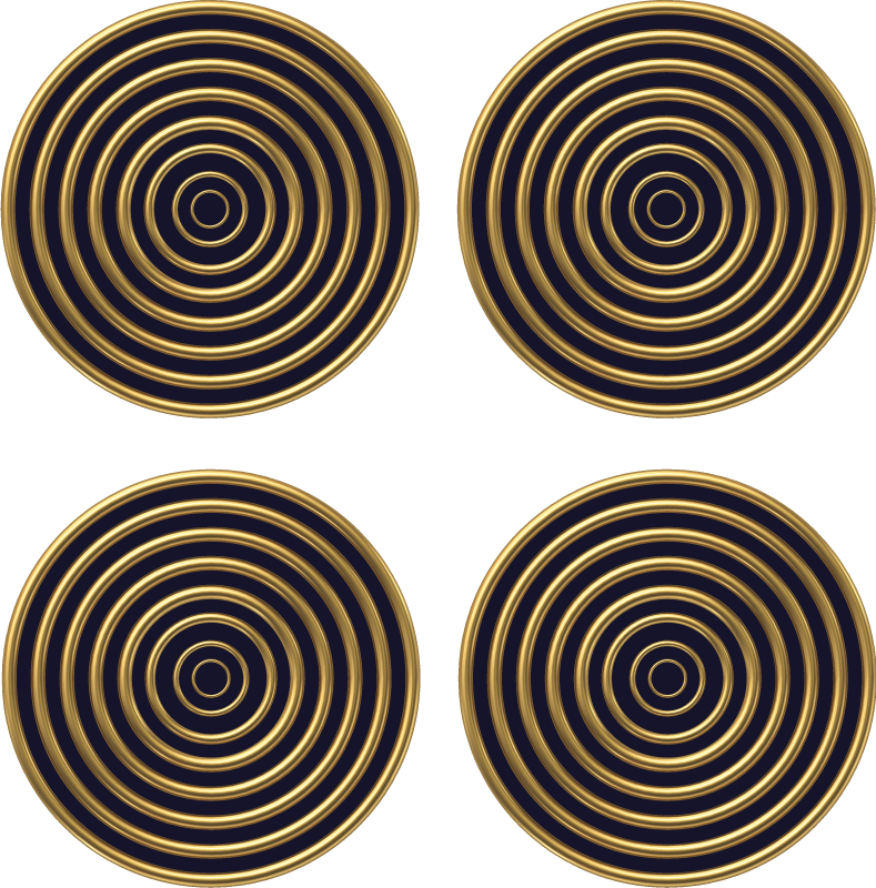 Ozdoba na ścianę glamour - TenStickers