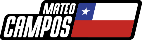 Pegatina para bicicleta nombre y bandera de Chile - TenVinilo