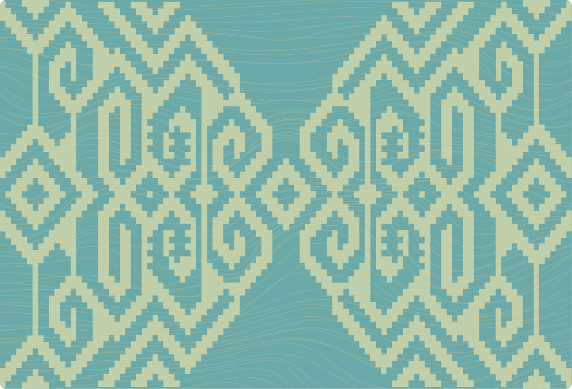 Geometric pattern overlay laptop skin - TenStickers