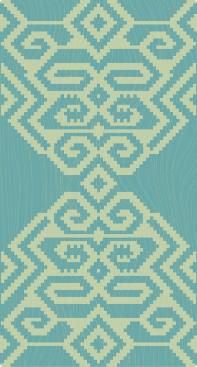 Geometric Pattern Cover iPhone sticker - TenStickers