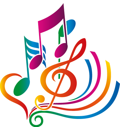 TenStickers. Colourful Musical Notes Vinyl Sticker. Add some colour and musical notes to your bedroom, living room, studio or classroom with this colourful music wall sticker. Let your bedroom burst with life with these vibrant swirls and symbols.