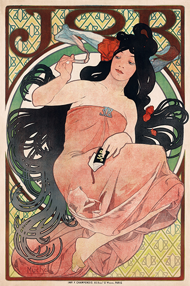 Sticker opera Art Nouveau - TenStickers