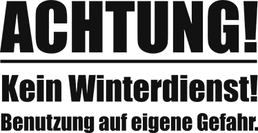 Text Sticker Winterdienst - TenStickers