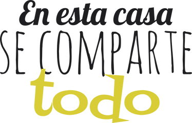 Vinilo decorativo compartir - TenVinilo