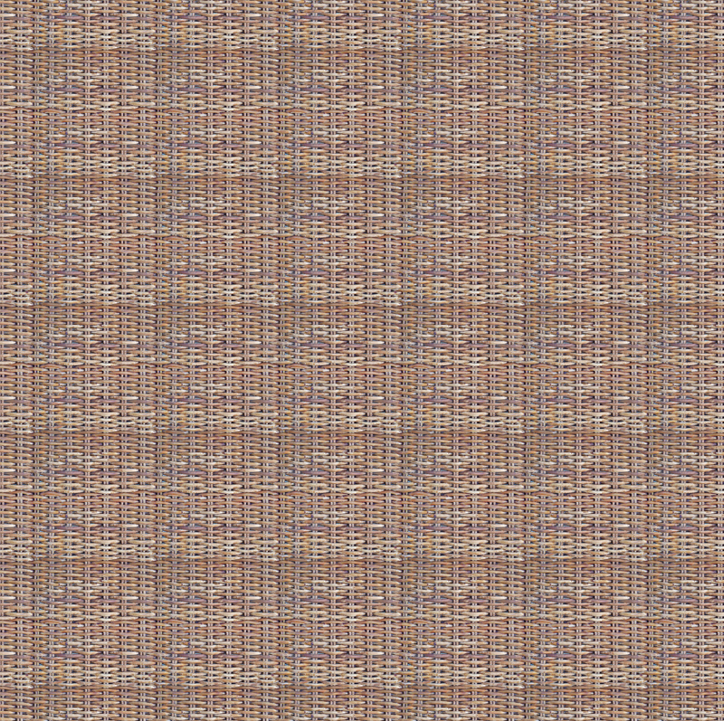 Sticker meuble imitation cannage bois foncé - TenStickers