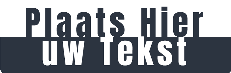 Eigen tekst bumpersticker auto - TenStickers