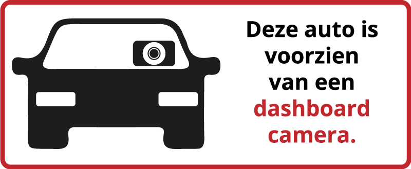 Dashboard camera autosticker - TenStickers