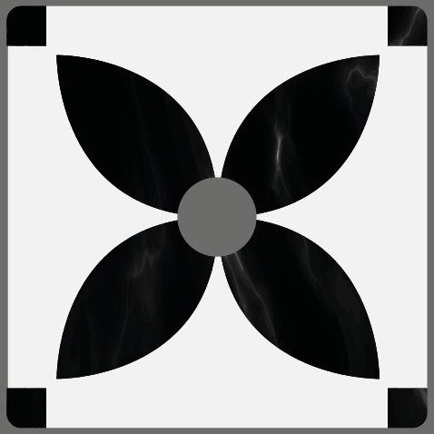 Tegelstickers keuken bistro zwart wit - TenStickers