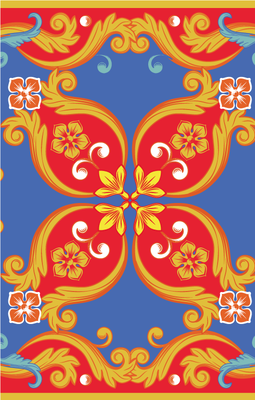 Adesivo frigorifero colorato - TenStickers