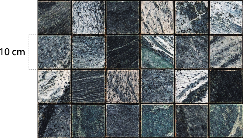 Badkamer tegelsticker donker arabisch - TenStickers