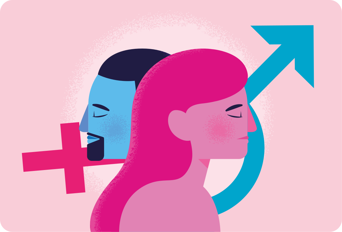 Pegatina portátil igualdad de género - TenVinilo