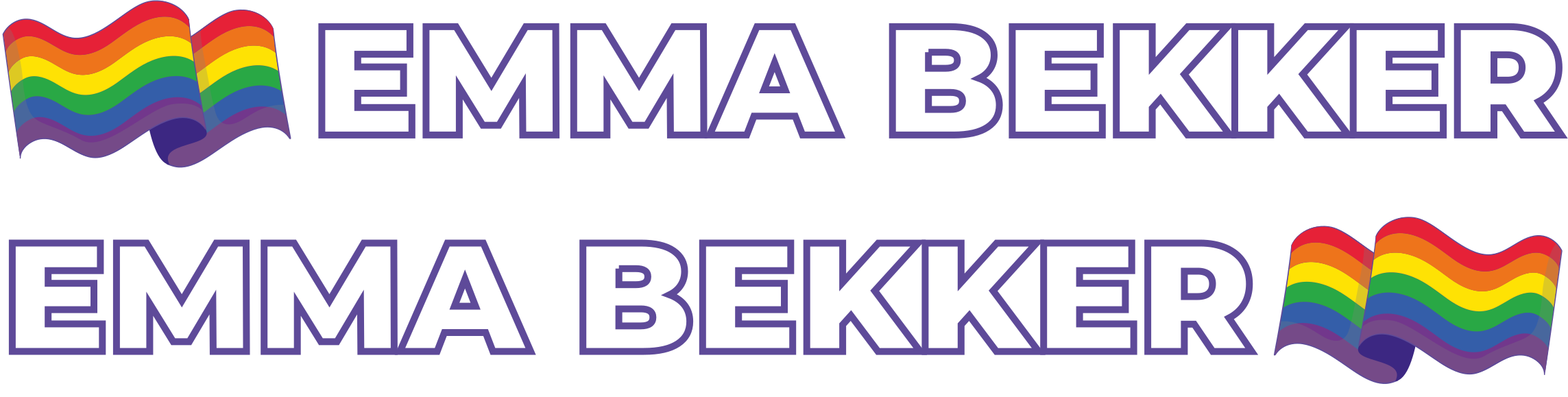 Fietssticker LGTB met vlag - TenStickers