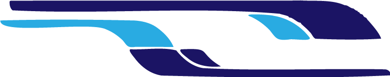 Graphic set line campervan decal - TenStickers