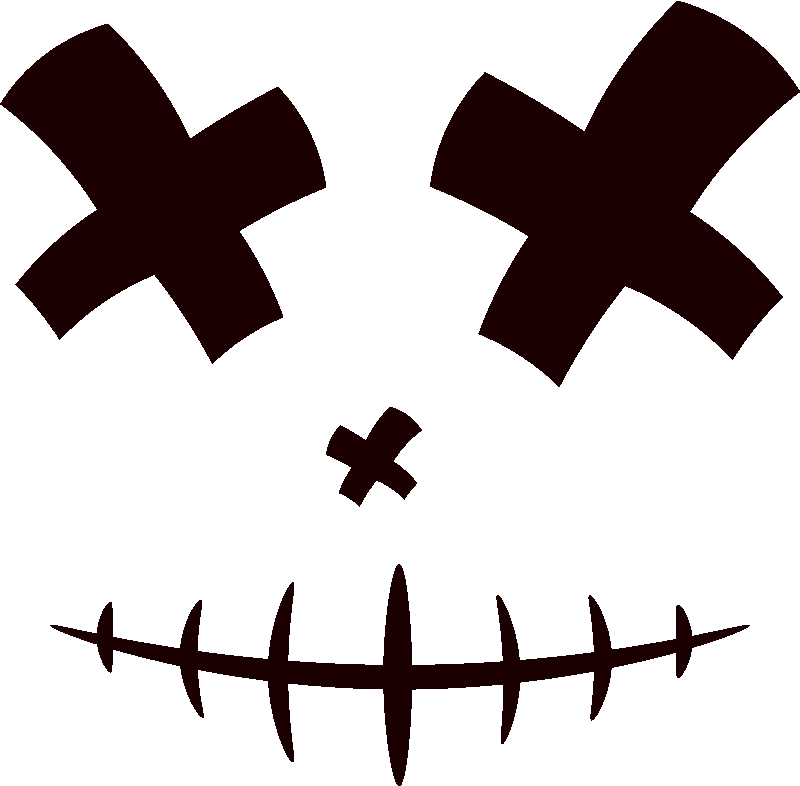 Death silhouette motorbike sticker - TenStickers