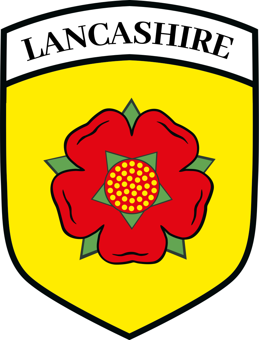 Lancashire badge country sticker - TenStickers