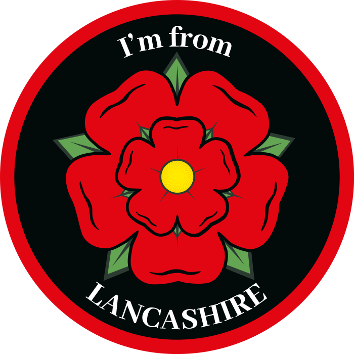 I'm From Lancashire country sticker - TenStickers