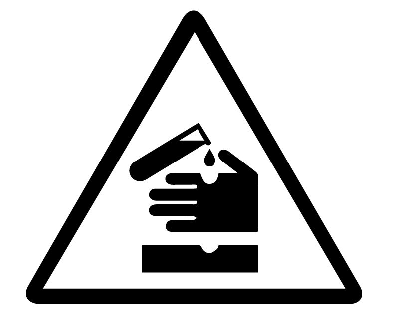 Adhesivo coche material corrosivo - TenVinilo