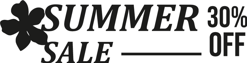 Summer Sale shop window sticker - TenStickers