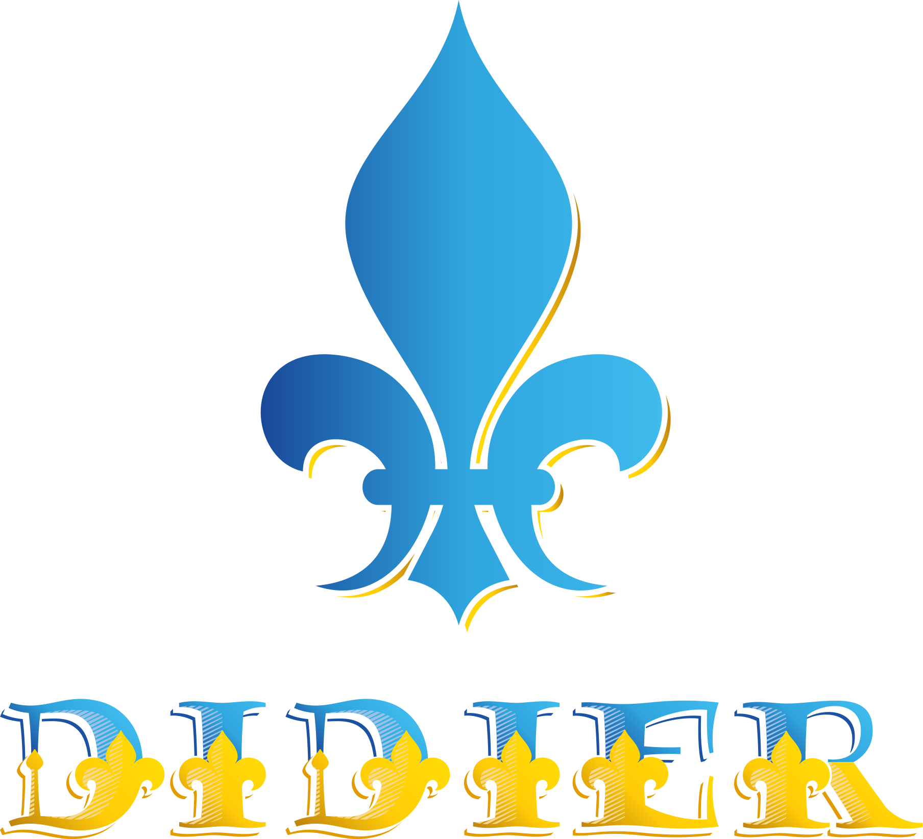 Sticker prénom de chevalier avec un symbole - TenStickers