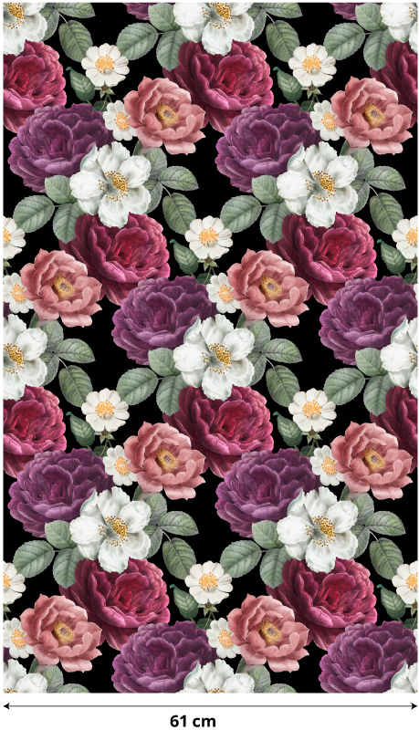 Sticker meuble fleurs de printemps - TenStickers