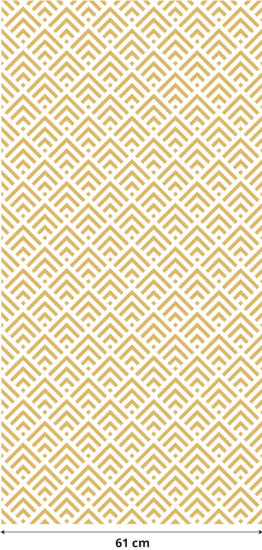 Adhésif meuble géométrique - TenStickers