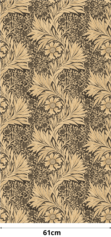 Sticker meuble style vintage fleurs - TenStickers