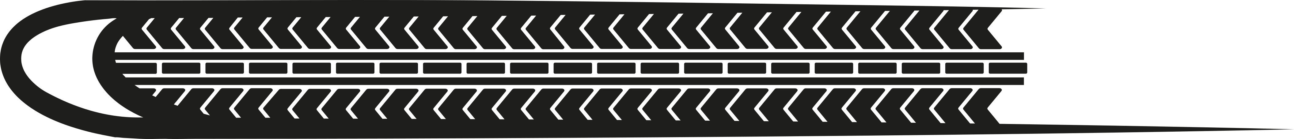 Side stripes car vinyl decal - TenStickers