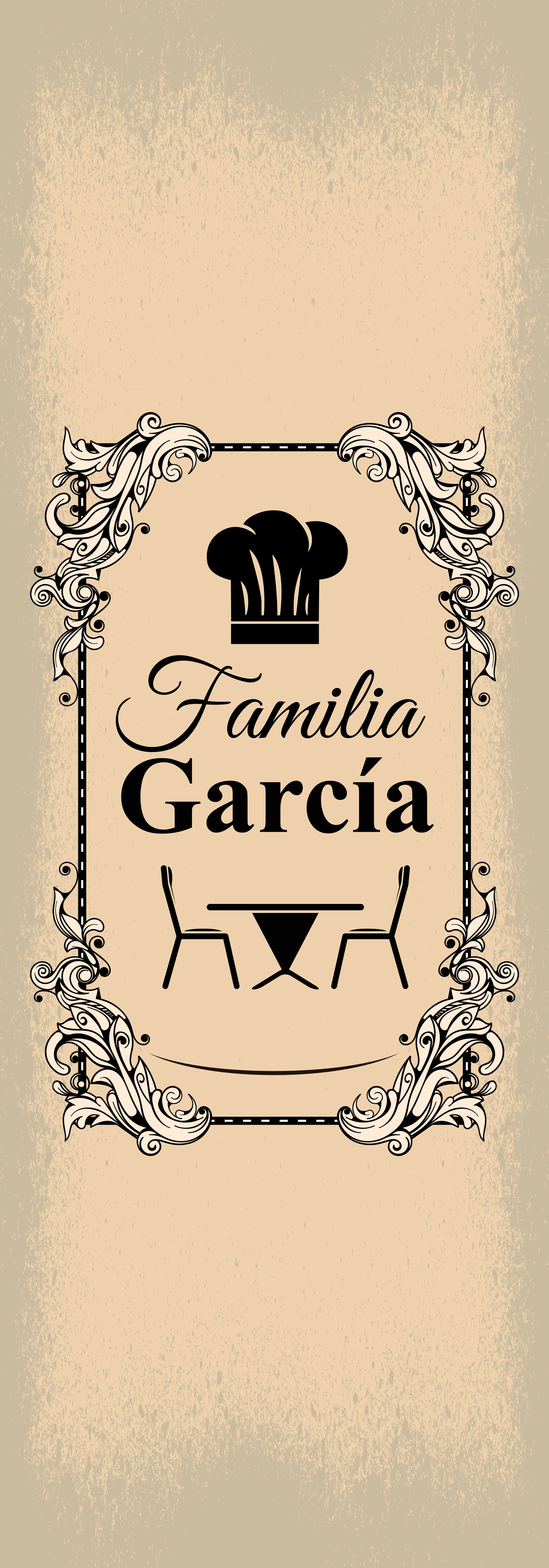 Vinilo para nevera vintage personalizado - TenVinilo