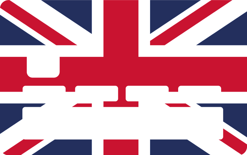 Great Britain flag credit card sticker - TenStickers