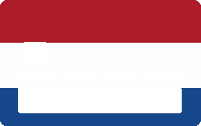 Pinpas stickers nederlandse vlag - TenStickers