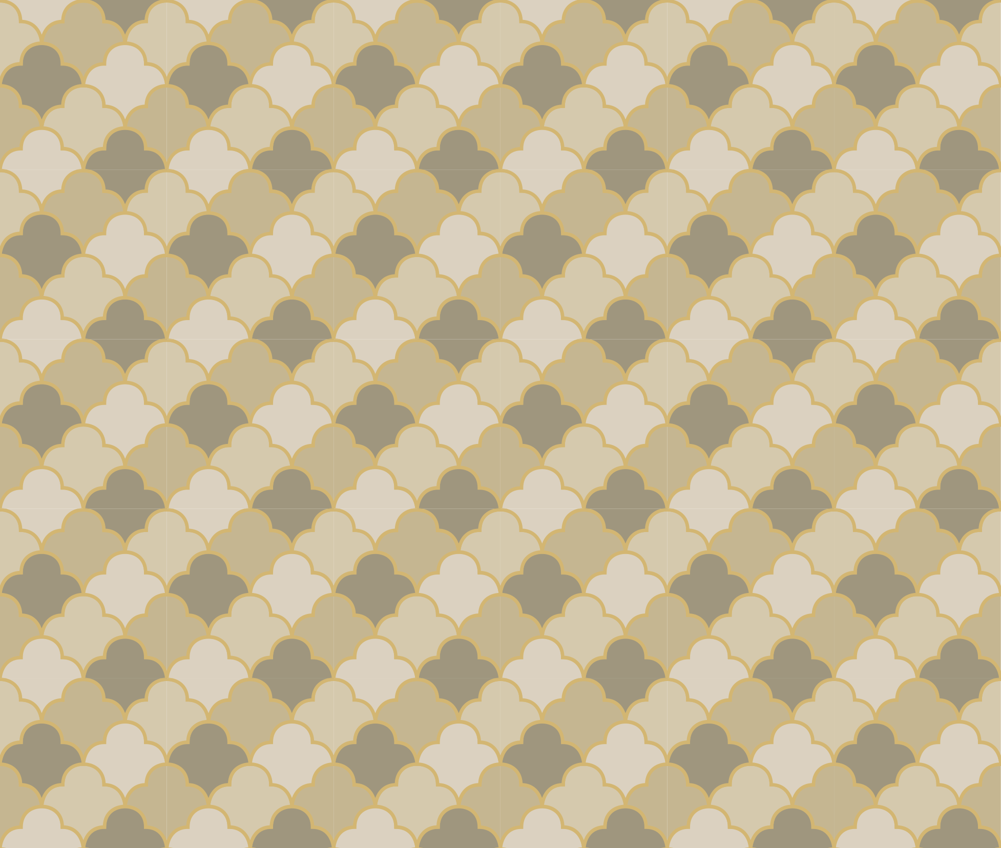 Carta adesiva per mobili figure geometriche art deco - TenStickers