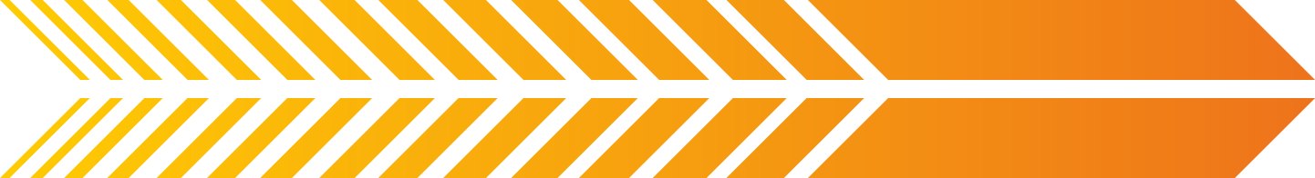 Orange Stripe Scooter Sticker - TenStickers