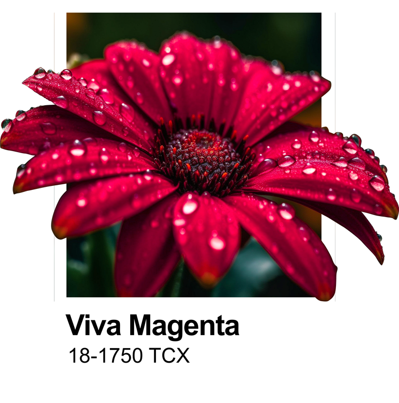 MAGENTA - Stickers muraux - Jardin, fleurs et papillons