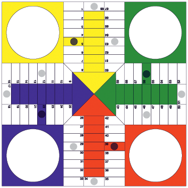 αυτοκόλλητο έπιπλα Παιχνίδι Παρτσίζι - TenStickers