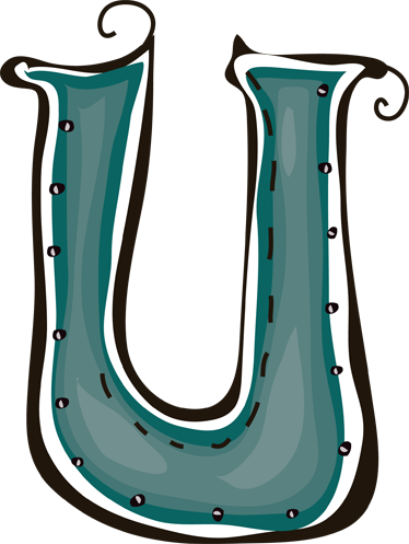 Letter U - Sticker TenStickers