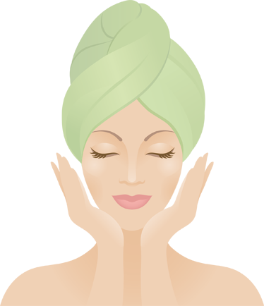 Lepotica obrazaLepota obraza nalepke za zdravje in lepoto - TenStickers