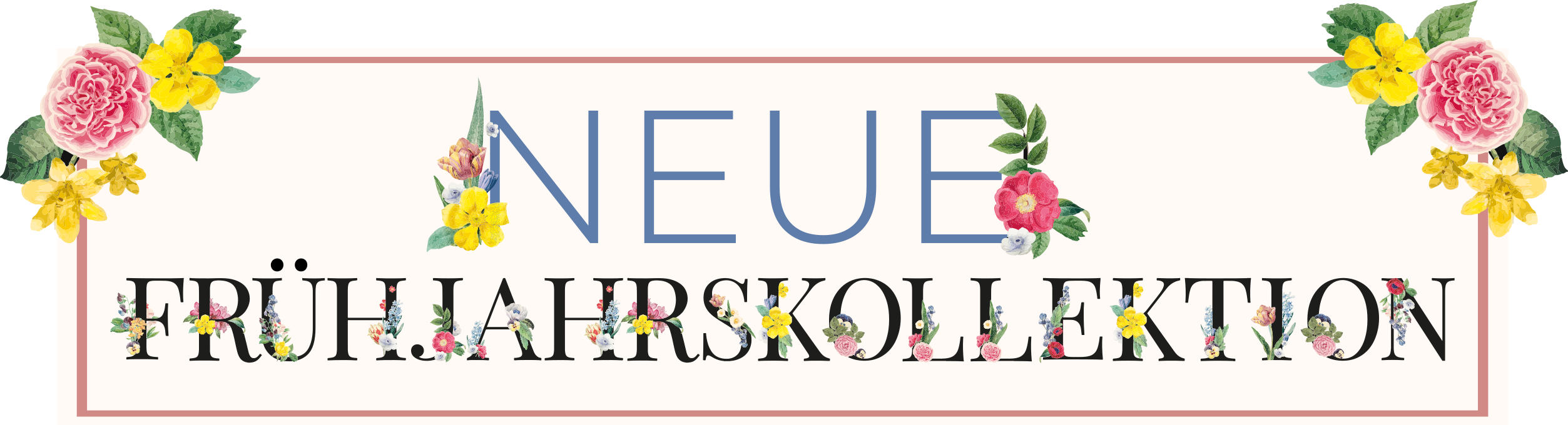 Fernster Aufkleber Neue Kollektion mit Blumen - TenStickers