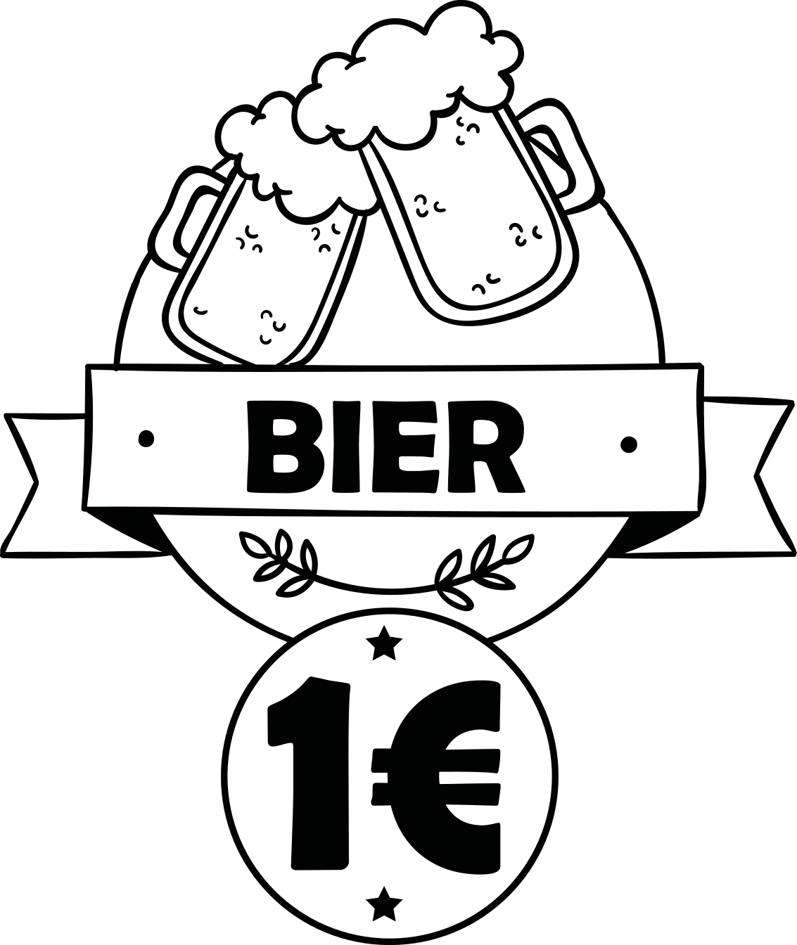 Aufkleber unser Sonderangebot für Bier - TenStickers