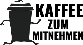 Schaufensteraufkleber Kaffee mitnehmen - TenStickers