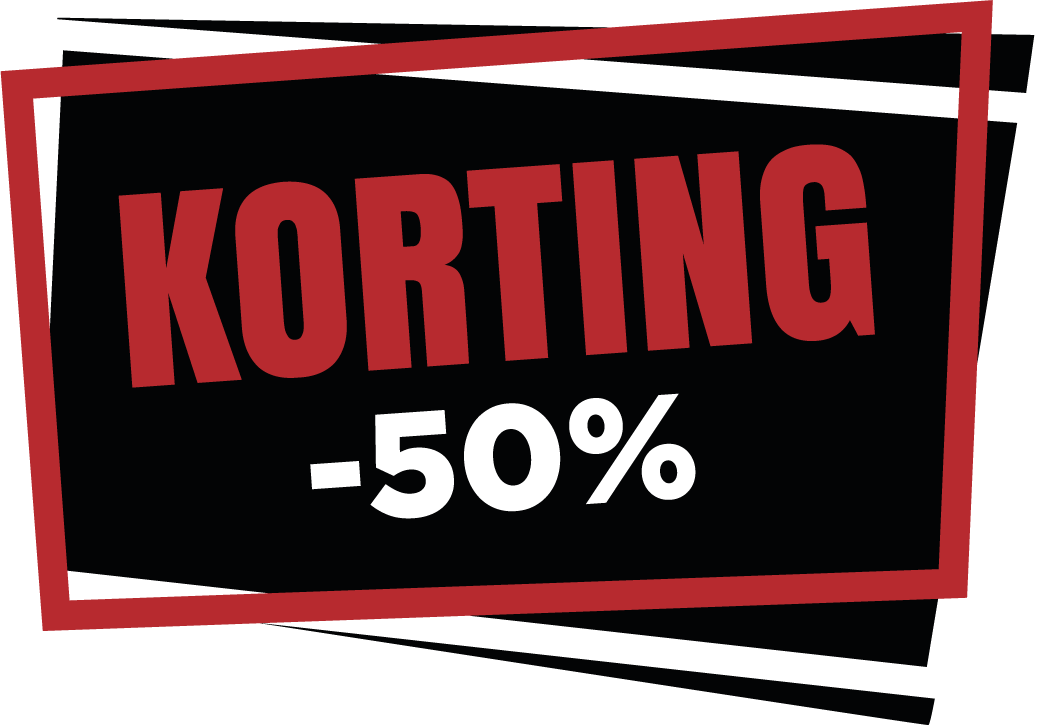Moderne Uitverkoop Rood Zwarte sticker - TenStickers