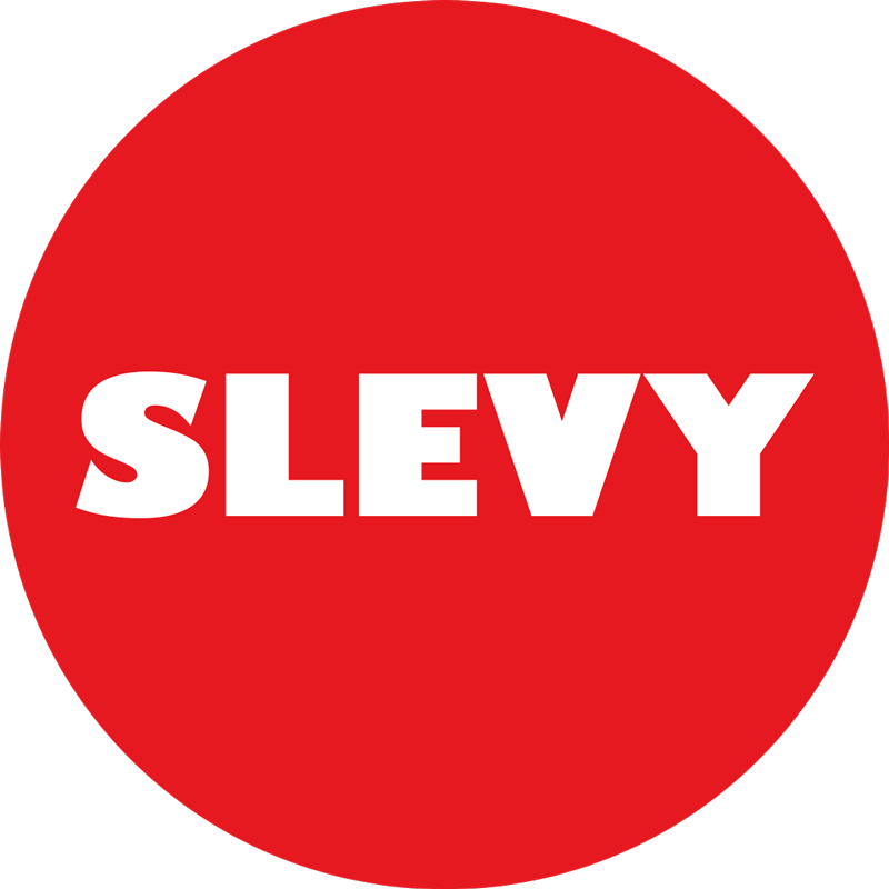 Slevy černo-červená samolepka - TenStickers