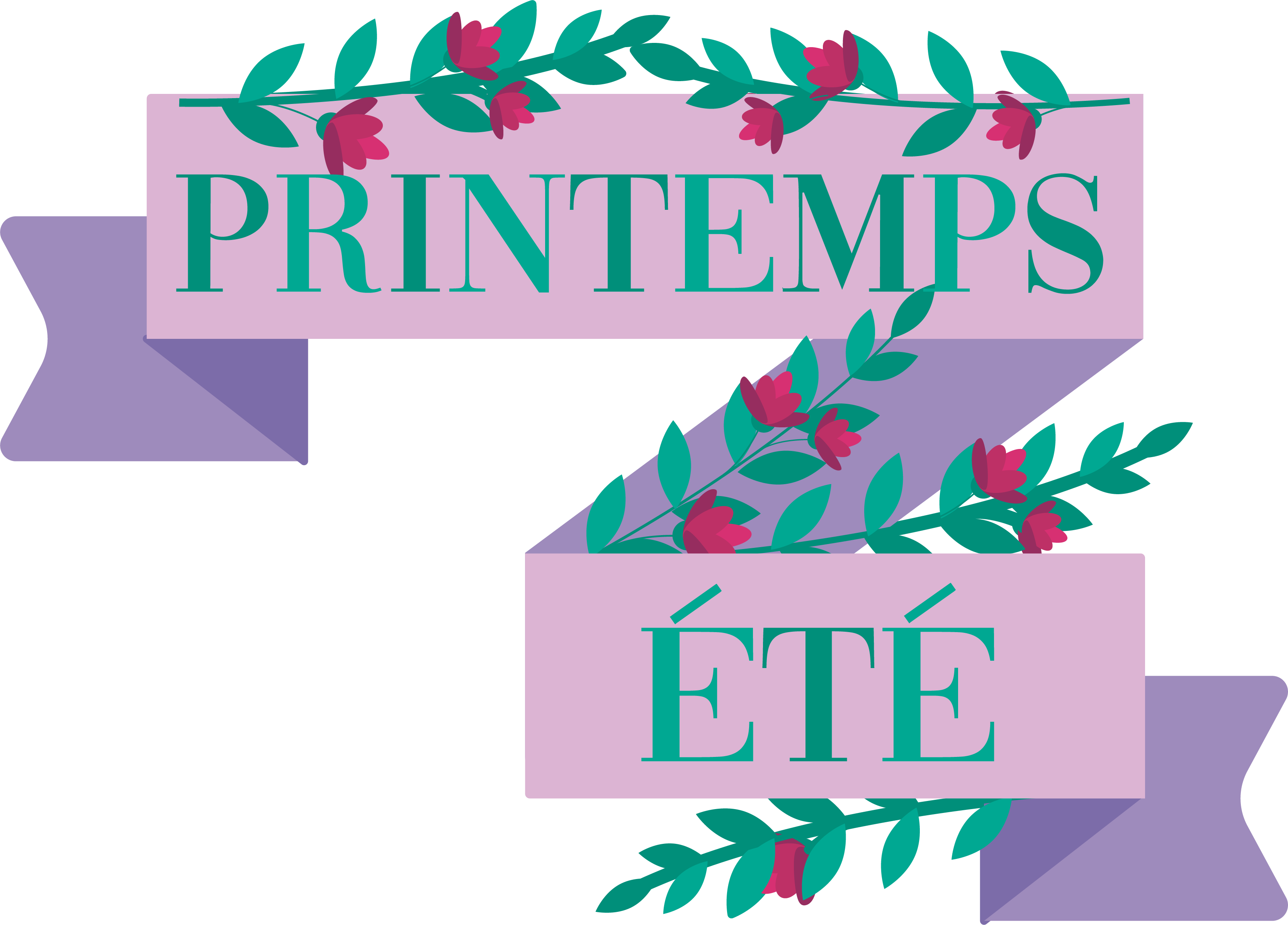 Sticker fenêtre promotion printemps été - TenStickers