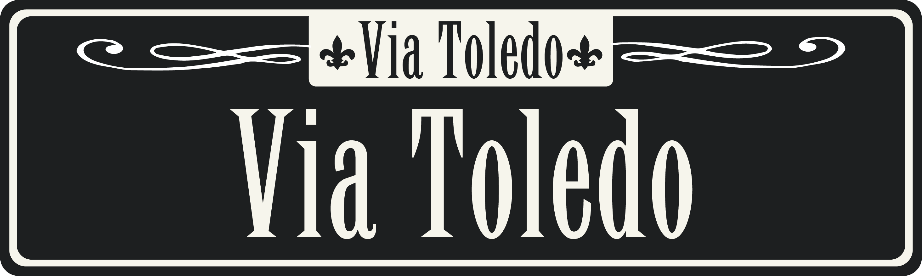 Adesivo segnale stradale cartello stradale napoli - TenStickers